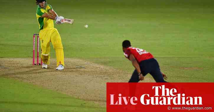Australia beat England by five wickets in third men's T20 – live!