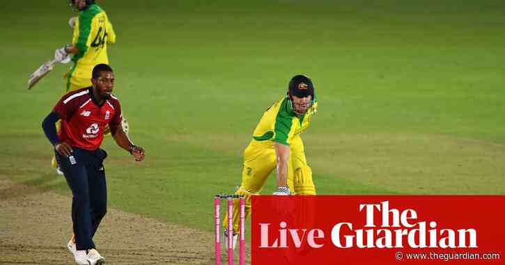 Australia beat England by five wickets in third men's T20 – as it happened