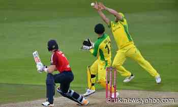 England's Adil Rashid applies brakes but Australia motor to victory in final T20