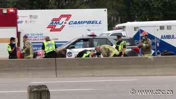 Police arrest suspected impaired driver after ramming incident, 2 officers hurt on the DVP