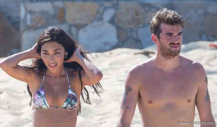 The Chainsmokers' Drew Taggart Goes Shirtless at the Beach with Girlfriend Chantel Jeffries