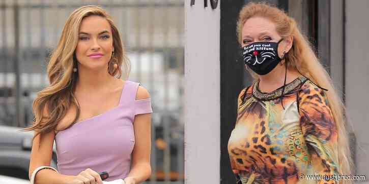 Netflix Stars Chrishell Stause & Carole Baskin Meet for First Time at 'DWTS' Studio!