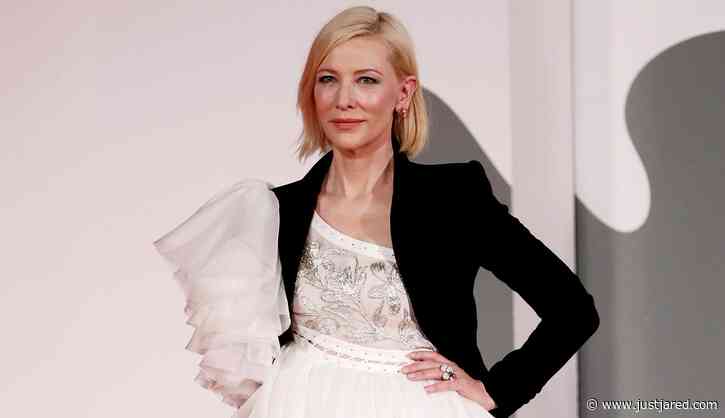 Cate Blanchett Shows Off Her Cool Style at Latest Venice Premiere!