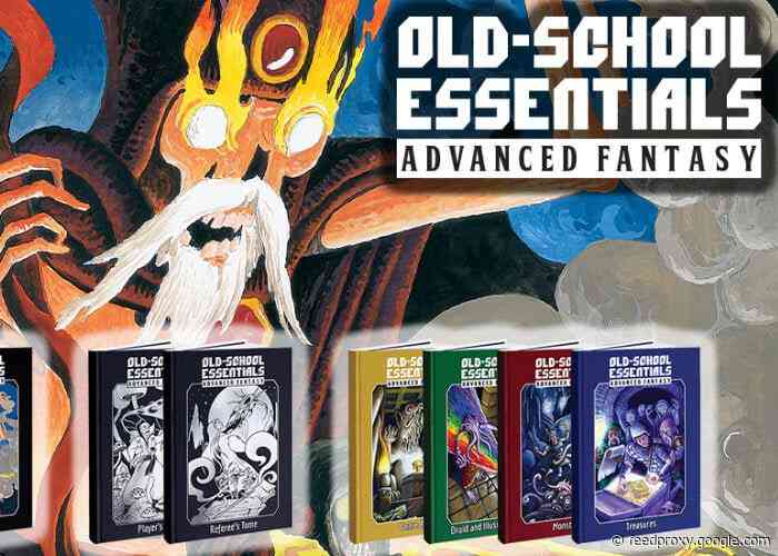 Old-School Essentials Advanced Fantasy old-school fantasy RPG expansion books