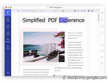 Save 50% on PDFelement for Mac: Lifetime License