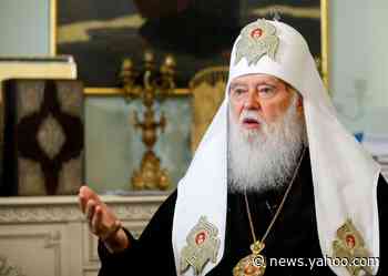 Ukrainian church leader who blamed COVID-19 on gay marriage tests positive