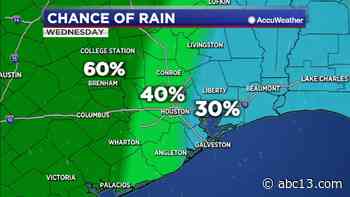 Houston weather forecast: Scattered downpours likely today - KTRK-TV
