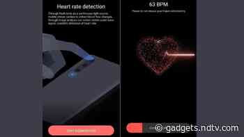 Mi Health App Update Brings Heart Rate Monitoring Feature to Phones: Report