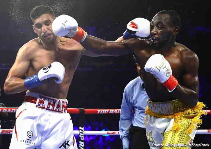 Amir Khan says Terence Crawford can beat Floyd Mayweather