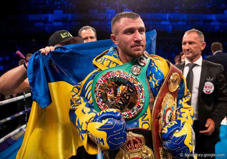 Vasily Lomachenko vs. Teofimo Lopez officially announced for October 17th in Las Vegas