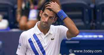 Novak Djokovic feels 'sad and empty' after hitting line judge with ball at U.S. Open