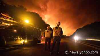 California wildfires: Hikers rescued as blazes rage