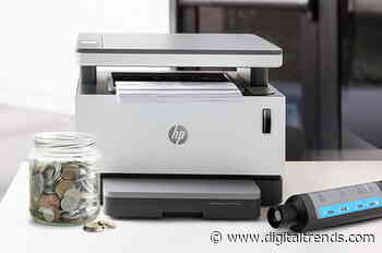 Everything we love about the cartridge-free HP Neverstop laser tank printer