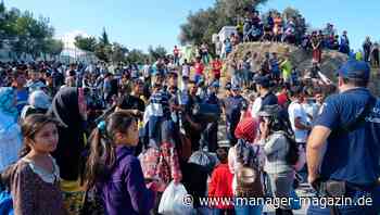 Obdachlose von Moria sollen auf Schiffen und in Zelten unterkommen