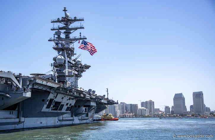 Navy calls off search for sailor presumed overboard off the USS Nimitz
