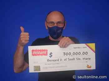 Bernie hooks into $300,000 on his way to go fishing!