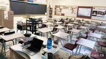 Ontario teachers post photos of crowded classroom to show reality of back-to-school plan