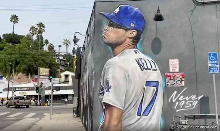 ‘Pouty Face’ Made By Dodgers Pitcher Joe Kelly At Houston Astros Now A Mural In Silver Lake