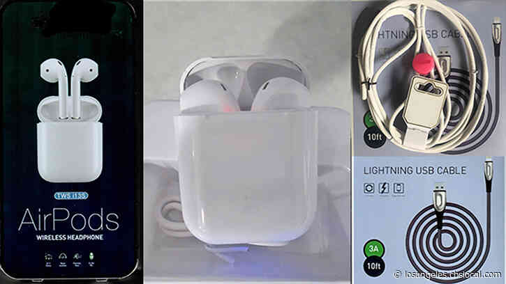 $650K Worth Of Fake Apple AirPods, Lightning Cables Seized From China Shipment At LA/Long Beach Seaport
