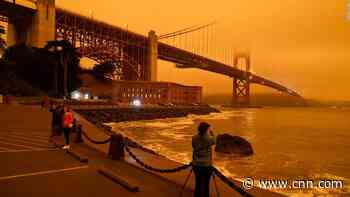 California's Bay Area looks like Mars as wildfires tear across West Coast