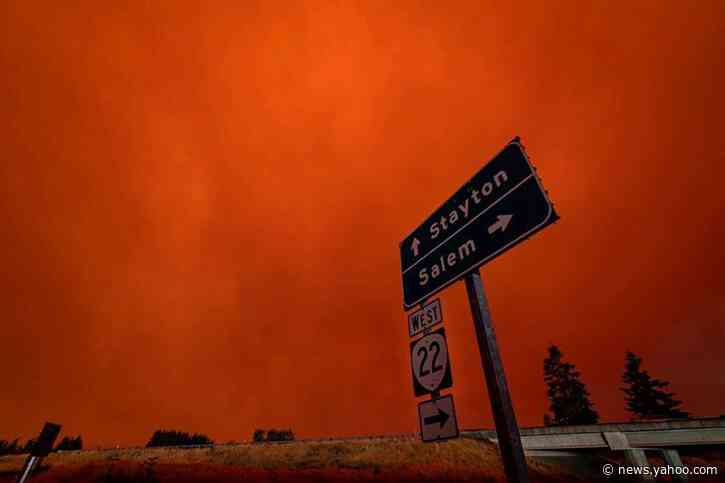 Oregon fires destroy five towns, governor says many deaths feared