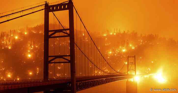 Explosive wildfires across the West stoked by fierce winds