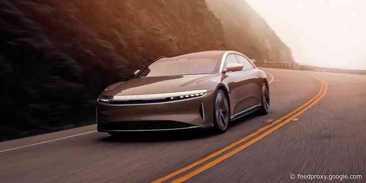 Lucid's CEO says he has 'more advanced technology than Tesla,' and wants to use it to lower the price of EVs