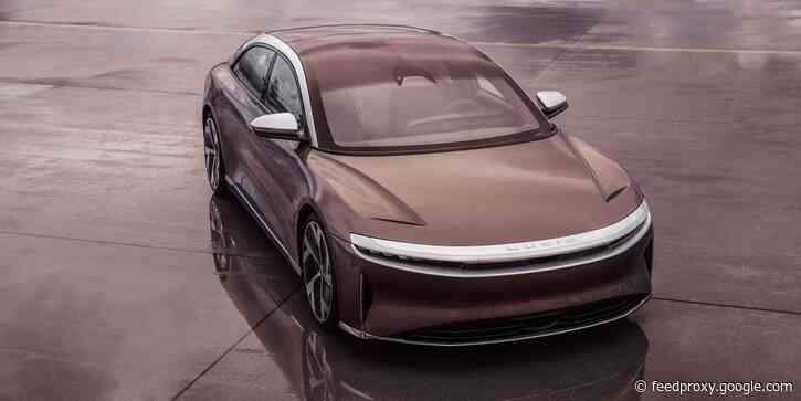 Lucid Motors just unveiled a new EV that starts at $80,000 and can beat a Tesla Model S on paper — check out the Air