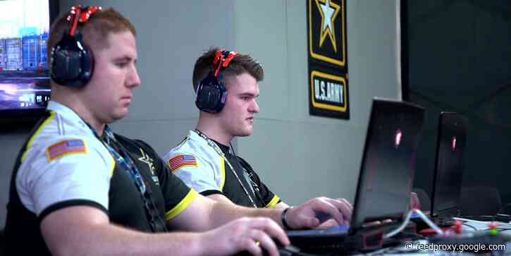 We followed the US Army's official esports team as it recruited gamers at a national video game convention
