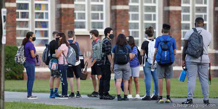 Cases of COVID-19 in children have increased 34% in Florida since schools started to reopen