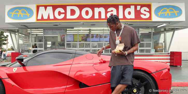 Travis Scott debuts McDonald's 'Cactus Jack' merch, including $48 t-shirts, a $90 McNugget body pillow, and $250 denim shorts