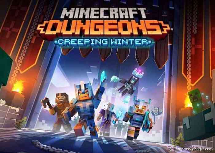 Minecraft Dungeons Creeping Winter DLC now available to play