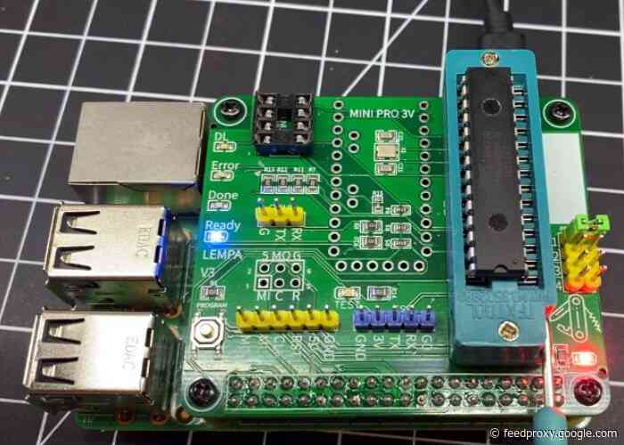 Raspberry Pi mini PC transformed into an MCU programmer using LEMPA