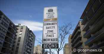 Over 22K tickets issued by Toronto speed enforcement cameras in 1 month - Global News