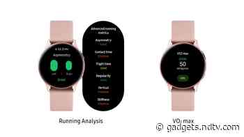Samsung Galaxy Watch Active 2 Update Brings New Health, Connectivity, Communication Features