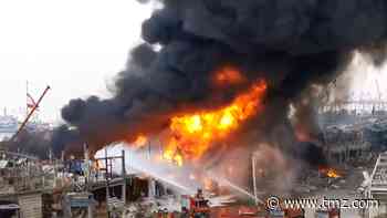 New Beirut Port Fire Forces Evacuation 5 Weeks After Deadly Blast