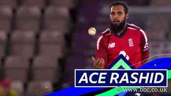 England v Australia: Adil Rashid takes 3-21