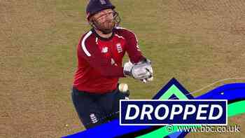 England v Australia: Jonny Bairstow drops easy chance as Aaron Finch survives