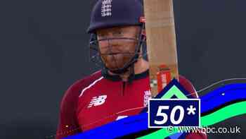 England v Australia: Watch the best shots from Jonny Bairstow's half-century