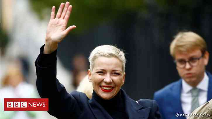 Belarus opposition politician told she would be deported 'alive or in bits' - BBC News