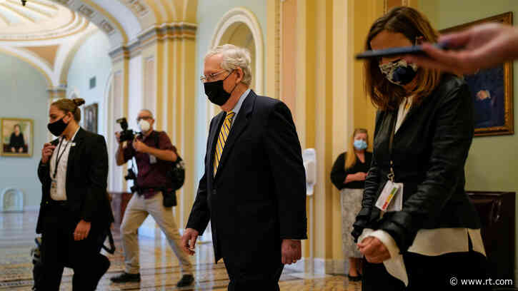 ‘Orwellian in the extreme’: Conservatives slam media for appearing to blame GOP for Dems’ decision to tank Covid-19 relief bill