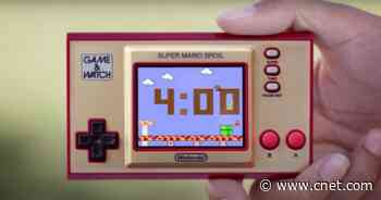 Nintendo gives us a better look at Super Mario Game & Watch     - CNET