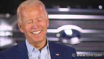 Biden laughs about Trump's 'Slow Joe' nickname