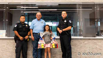 Texas girl gives back to police K9s instead of receiving birthday gifts
