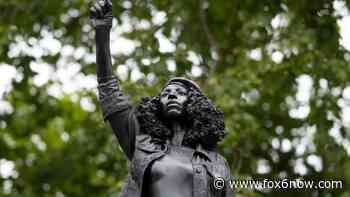 Statue of Black UK protester removed from plinth in Bristol - fox6now.com