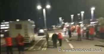 Video shows Royal Mail staff being evacuated amid 'bomb threat'