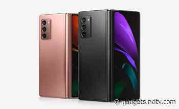 Samsung Galaxy Z Fold 2 Price in India Announced, Pre-Orders Open September 14