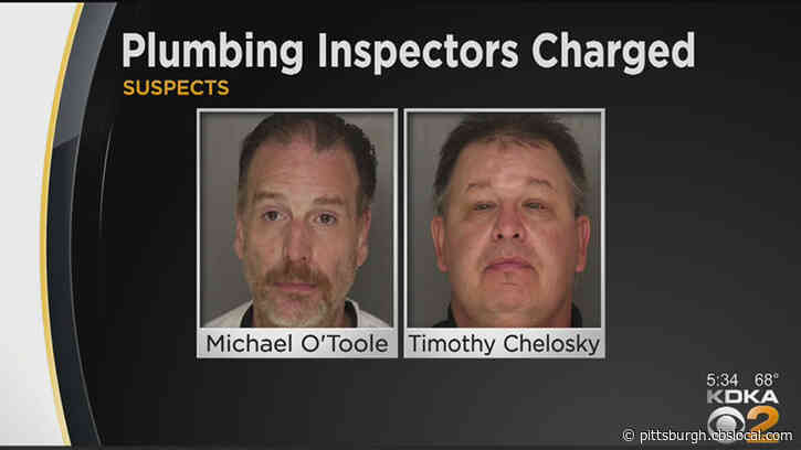 Two Allegheny County Plumbing Inspectors Charged With Tampering With Records
