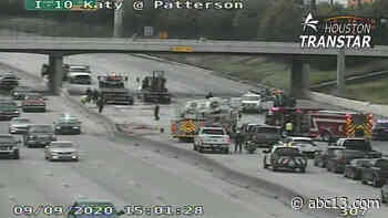 I-10 shut down near downtown Houston due to wreck - KTRK-TV