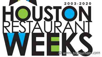 Houston Restaurant Weeks extended through September - Houston Business Journal